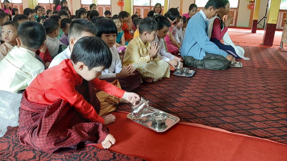 Waso Robe Offering Ceremony
