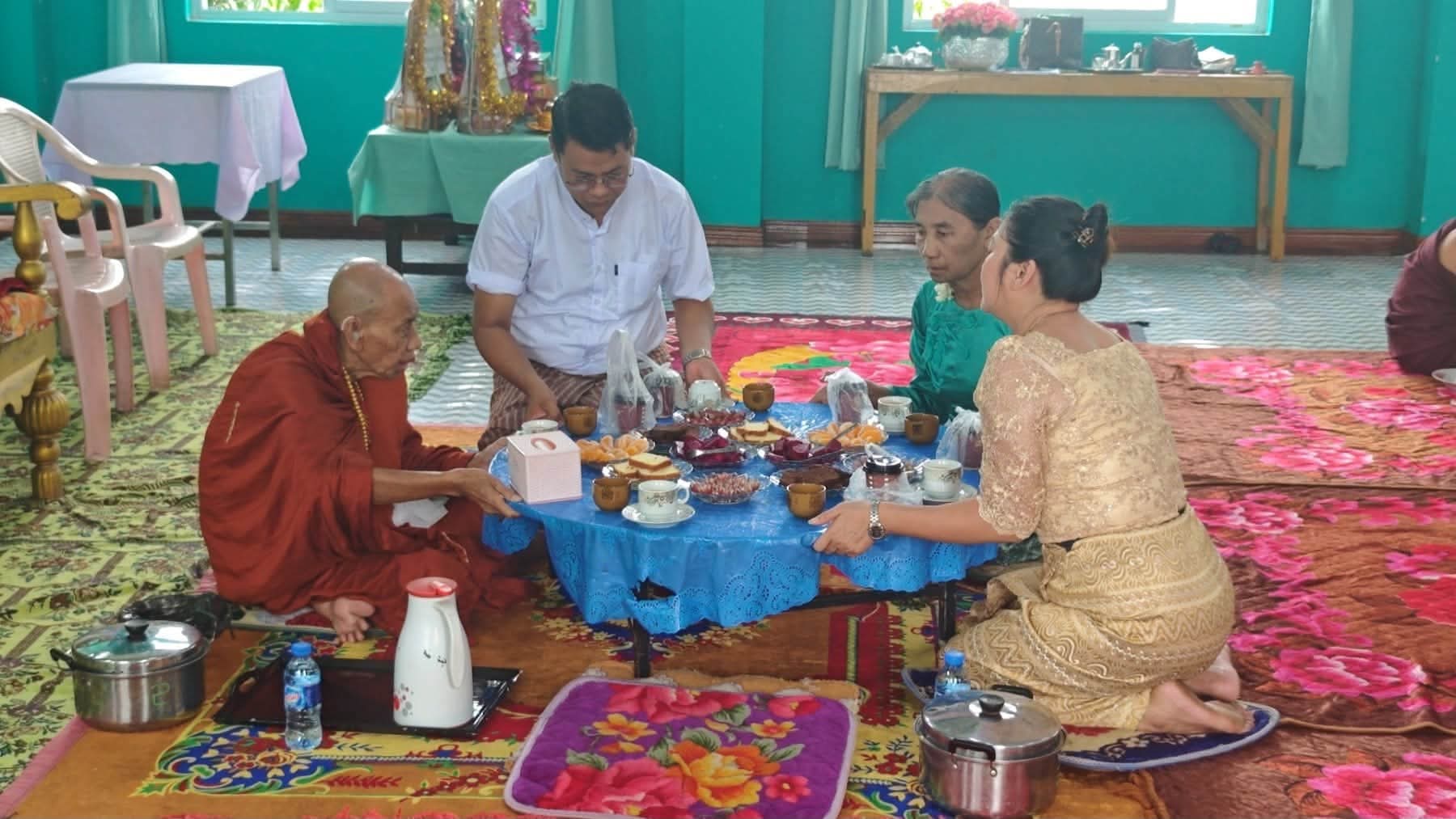 Waso Robe offering Ceremony 